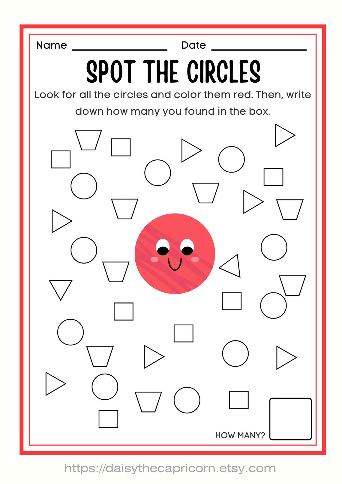 2d Shapes Flashcards Spot the Shapes 2d Shapes Activities Printable 2d ...