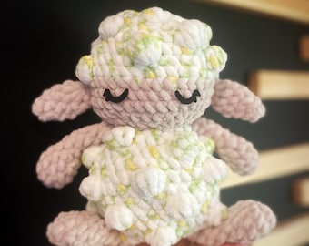Shelby’s Little Lamb PDF crochet pattern, crochet sheep lamb pattern