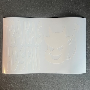 TRAKAS HDSPM Car Decal