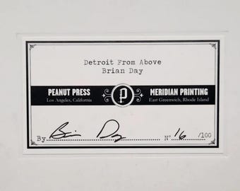 Detroit from Above | Black and White Photography Book by Brian Day | Limited Edition First Edition