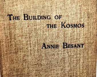 1894 First Edition Theosophy Hardcover Book | Annie Besant Lectures