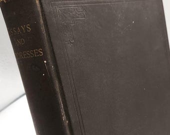 Essays und Adressen Buch | 1893 Arthur MacArthur Sr. Signierte Edition | Historische Literatursammlung