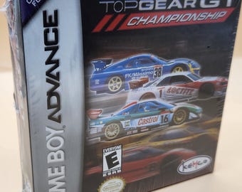 Top Gear GT Championship GBA - Factory Sealed Nintendo Game Boy Advance Game | USA Version by Kemco Games