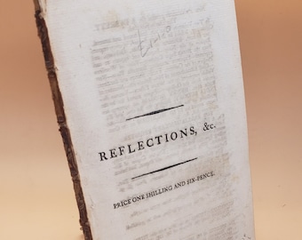 Rare 1788 Political Satire - William Pitt & Prince of Wales Dialogue - George III Illness - Historical Pamphlet