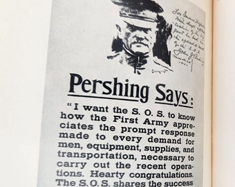 The Services of Supply A Memoir of the Great War Book by General Johnson Hagood, Houghton Mifflin Company Riverside Press 1927 Hardcover