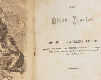 The Rag Pickers and Other Stories - 1864 Antique Book