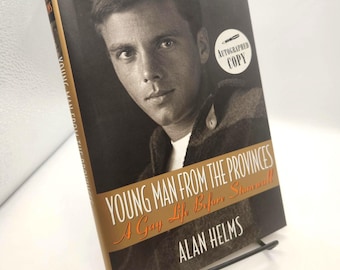 Livre signé Alan Helms | Jeune homme de province | Gay High Society, New York pré-Stonewall | 1995 Faber & Faber