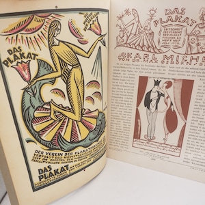 Das Plakat German Art Magazine Issue July 1920