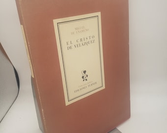 El Cristo De Velazquez Book: Miguel De Unamuno, Limited Edition