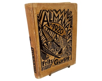 Rare 1920 Almanach | Max Pechstein Woodcut | Lovis Corinth Etching | Limited Ed. Art Book | German Expressionism