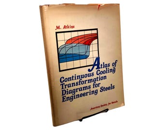 Metallurgical Atlas Book | 1980 Edition by M. Atkins | CCT Diagrams & Illustrations | Heat Treatment Guide