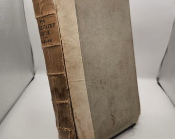 Rare Blue Fairy Book First Edition | Andrew Lang 1887 | Limited Large Paper No. 49/113 | Antique Fantasy Book