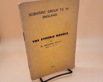 The Etheric Double Book: 1930s Occult New Age Mysticism