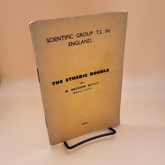 The Etheric Double Book: 1930s Occult New Age Mysticism