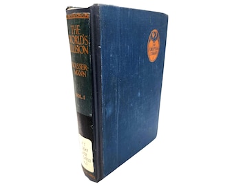 1922 First Edition Book | The World's Illusion Vol 1 by Jakob Wassermann | Eva