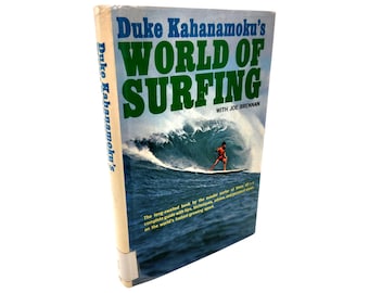 Duke Kahanamoku Surfing Book | 1968 Hardcover First Edition | Guide by Legendary Surfer & Swimmer | Rare Collectible