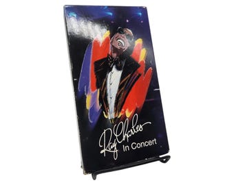 Ray Charles Live In Concert VHS Tape | Rare 1999 Miami Footage with Diane Schuur | OOP Collector's Item