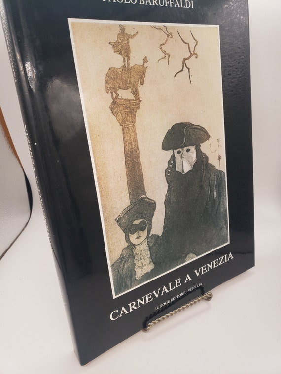 Carnevale a Venezia: Italian Illustrated Artist Book, Limited Edition Autographed