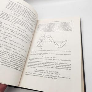 Alternating-Current Machinery Book | Black Red Hardcover | 1951 McGraw-Hill Engineering Book in Good Condition bild 12