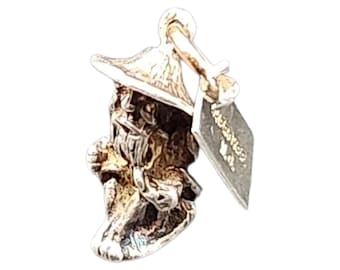 Sterling Silver Gold Mining Charm: Cherokee Missouri Souvenir