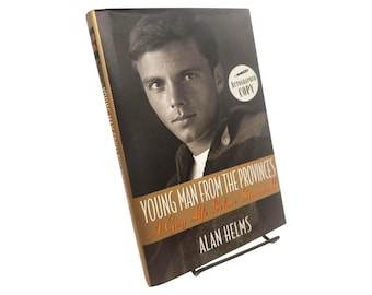 Signed Alan Helms Book | Young Man From the Provinces | Gay High Society Pre-Stonewall NYC | 1995 Faber & Faber