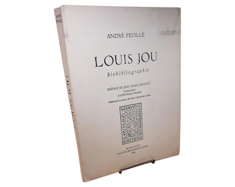 Louis Jou Biobibliographie: Andre Feuille, Limited Edition 1984
