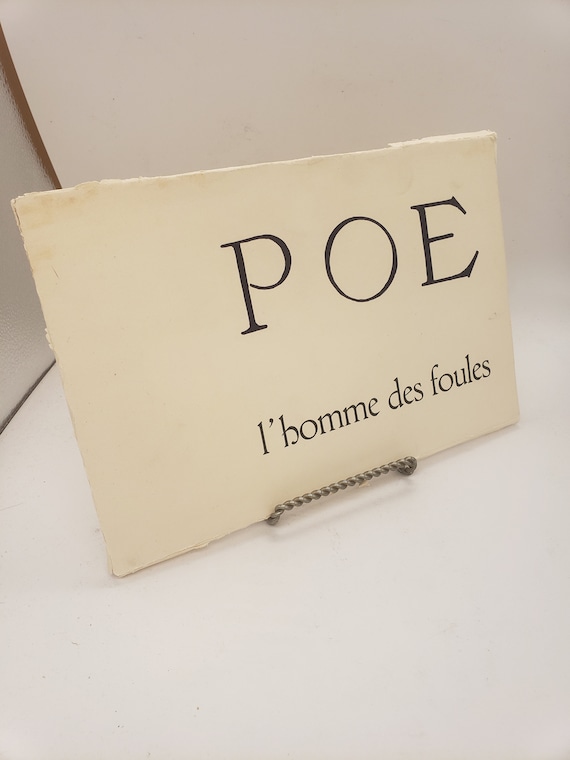 L'homme Des Foules by Edgar Allan Poe: Limited Edition, Linoleum Engravings