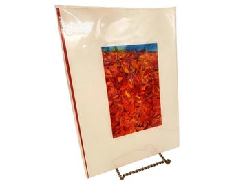 John Urbain Signed 1965 Serigraphs & Poems | Limited Edition Screen Prints Art Matted 3.75 x 5.75" | Set of 7 Original Artist Prints