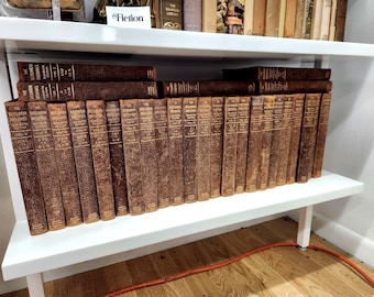 1910 Encyclopedia Britannica 11th Edition | 29-Volume Leather Bound Set (Handy Volume Issue)