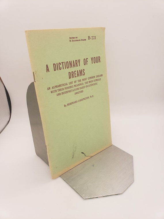 Vintage Dream Dictionary: Little Blue Book, 1948
