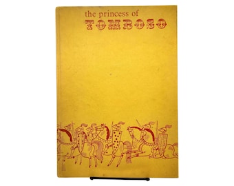 Vintage 1964 Children's Book | The Princess of Tomboso | Illustrated Fairy Tale | Rare Hardcover Edition