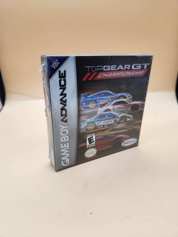Top Gear GT Championship GBA - Factory Sealed Nintendo Game Boy Advance Game | USA Version by Kemco Games