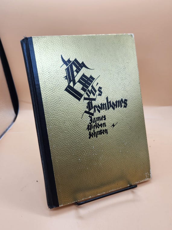 God's Trombones: James Weldon Johnson, 1938 1st Edition, Spiritual Verse