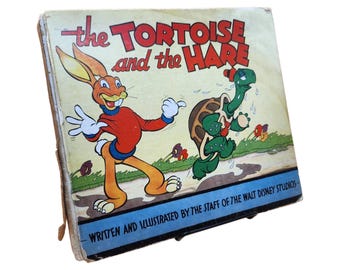 Vintage Disney's The Tortoise and the Hare, 1935 First Edition