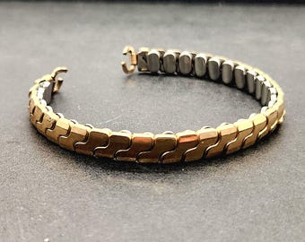 Gold-Filled Watch Band for Ladies | 10K Yellow Expansion | 6" Glen USA