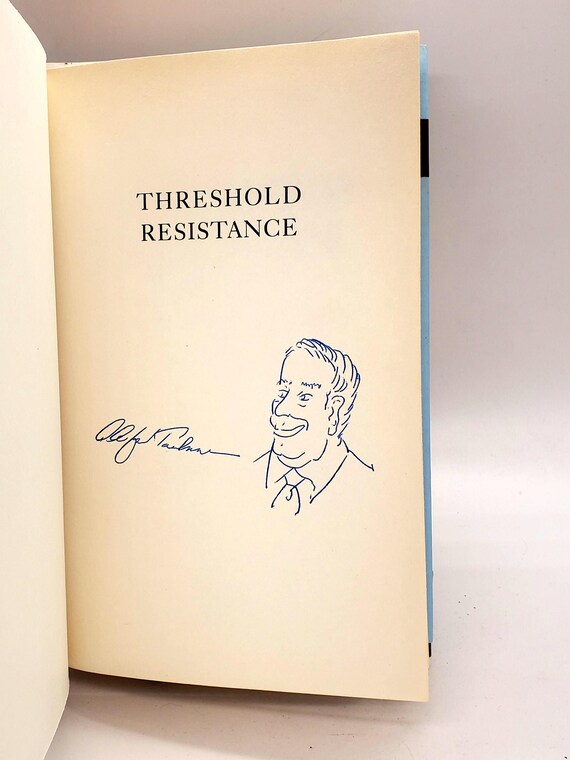 Rare Billionaire Author's Signed Book | A. Alfred Taubman Memoir - Personal Copy w/ Caricature & Notes | Unique Gift