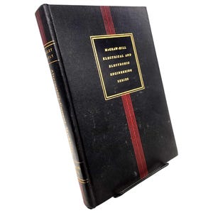 Alternating-Current Machinery Book | Black Red Hardcover | 1951 McGraw-Hill Engineering Book in Good Condition bild 1