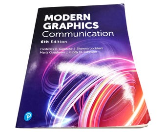 Modern Graphics Communication Textbook | 6th Edition | Unmarked Good Condition | ISBN 9780138271879