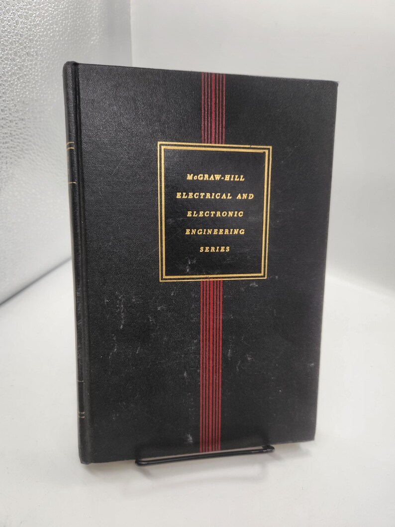 Alternating-Current Machinery Book | Black Red Hardcover | 1951 McGraw-Hill Engineering Book in Good Condition bild 3