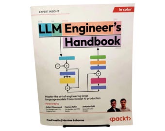 LLM Engineer's Handbook | Near Mint Condition | Paul Lusztin Maxime Labonne Textbook | Packt ISBN 9781836200079