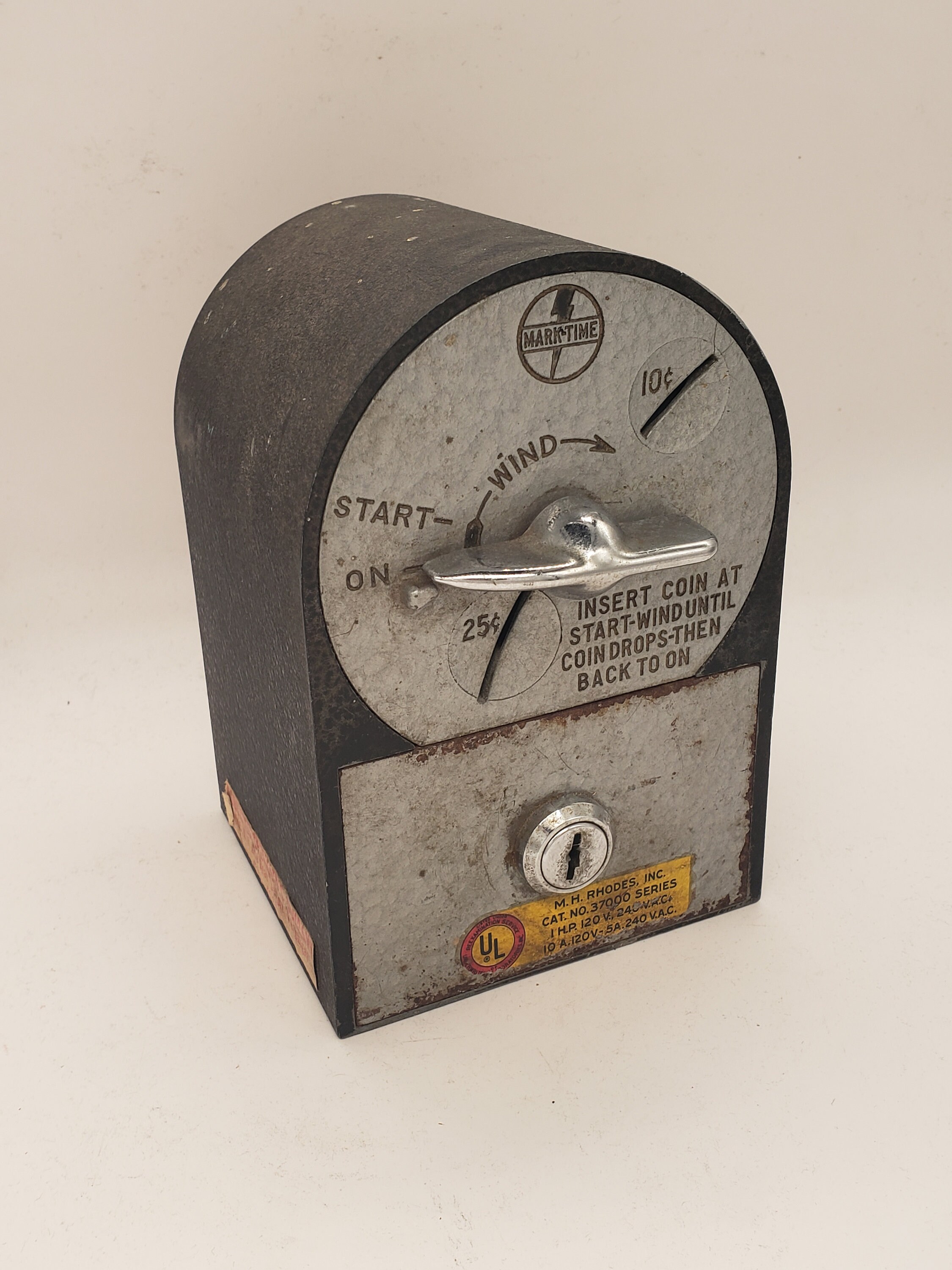 M. H. Rhodes Mark-time Quarter & Dime Coin Timer, 1 Key Included, Currently  Not Working, for Display Only - Etsy