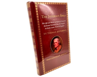 Jefferson Bible Smithsonian Edition | Like-New Copy | Historic Religious Text for Collectors and Scholars