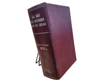 1937 All Men Are Brothers: Pearl S. Buck Translation, First Edition