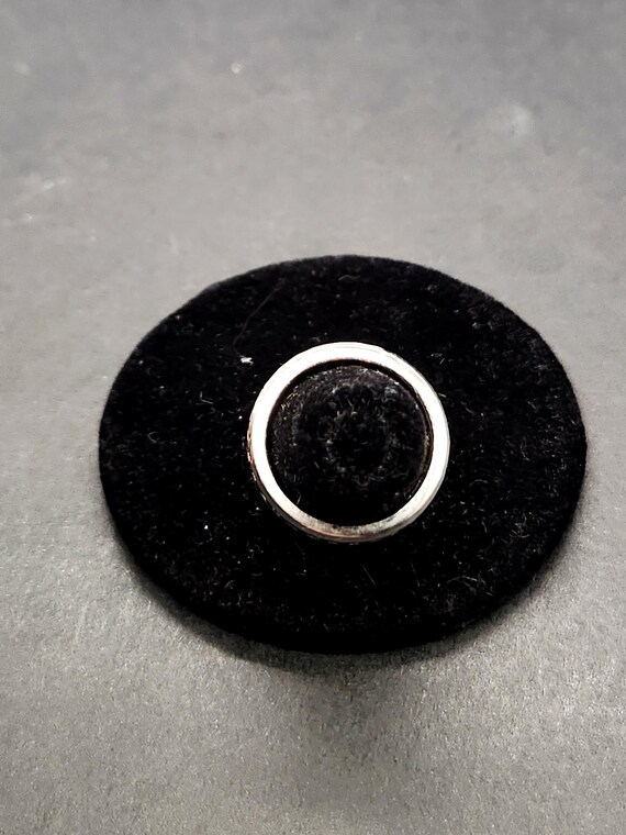 Sterling Silver Stackable Rings | Size 5 Black Wh… - image 4