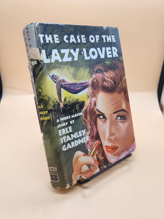 1940s Mystery Fiction: The Case of the Lazy Lover, First Edition Hardcover