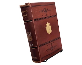 The Story of My Life 1871 | Author's Edition Hans Christian Andersen | Vintage Hardcover Book | Autobiography