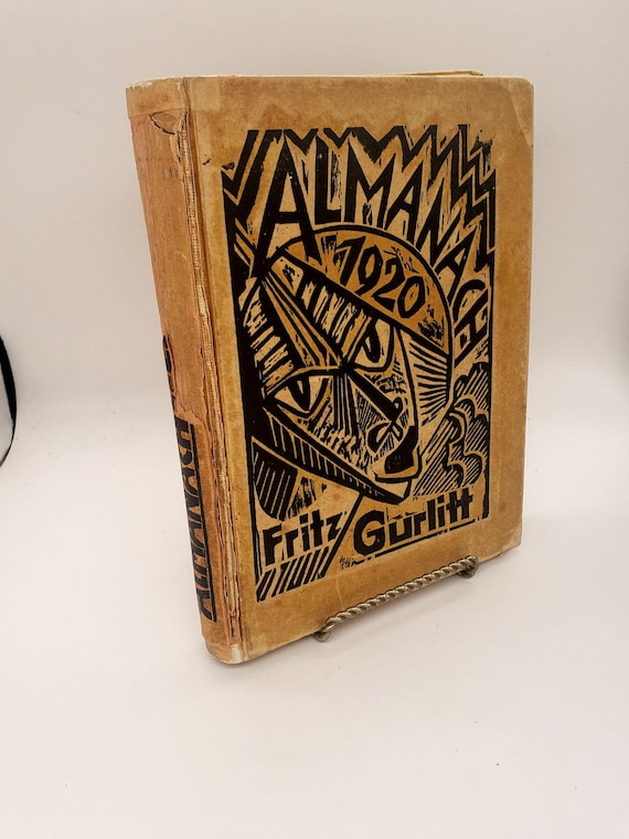Rare 1920 Almanach | Max Pechstein Woodcut | Lovis Corinth Etching | Limited Ed. Art Book | German Expressionism