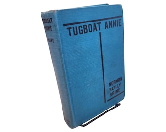 Tugboat Annie First Edition 1934 | Norman Reilly Raine MGM Studios Movie Book | Vintage Collectible Novel