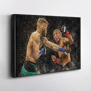 モハメド・アリ vs. マイク・タイソン 12 x 18 インチ ヘビー級