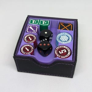 LaserGaming SWU Token Organizer pour Mage Tech Commander Deck Box - Plateau de rangement pour Star Wars Unlimited (non officiel-fabriqué par des fans)